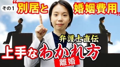 弁護士 鈴木美穂が“別居時の婚姻費用”について解説する動画を公開しました。